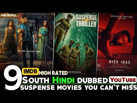 Top 9 New South Hindi Dubbed Suspense Thrillers | Latest Super Hit Mystery Movies”