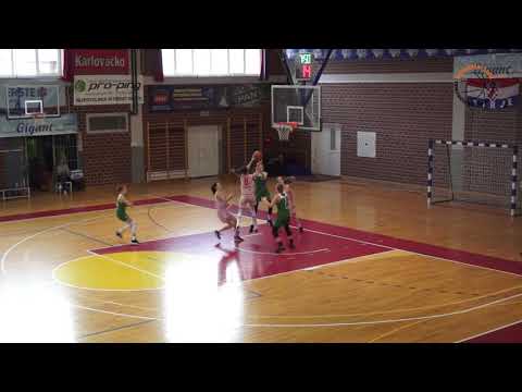 Prvenstvo Hrvatske U13 za djevojčice, finale ŽKK Podravac - ŽKK Trešnjevka