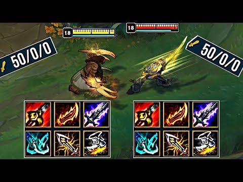 FED UDYR vs FED MASTER YI FULL BUILD FIGHTS - 50 KILLS +?!