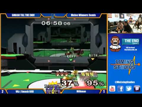 STTE5! - VGz | Smash G0d (Marth) Vs OES | Milkman (Fox) - Winners Semis - Melee