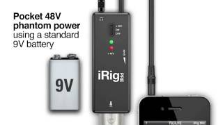 Video thumbnail for IK Multimedia iRig PRE Microphone Interface for iOS Devices by Gear4music Guitars