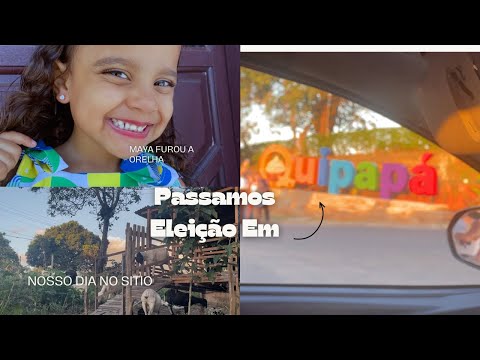 Eleição em Quipapá ! 🌿✨ Maya furou a orelha 😱vem acompanhar como foi🎬❤️