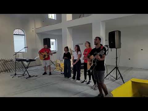 Albanian Worship Team in Sovjan Church