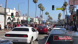 Rapper YG Shuts Down Fairfax Av
