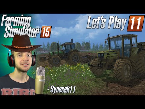 [60FPS] Farming Simulator 15 ► Let's Play Česky ► #11 ► Kombajn naše záchrana! ► synecek11