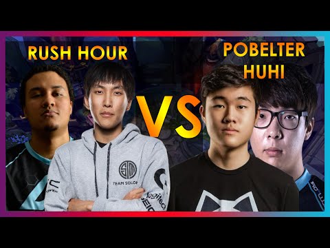Doublelift, Aphromoo, Hai vs Pobelter and Huhi - POV video - Stream highlights