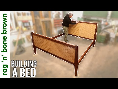 I Built A Bed Using Salvaged Wood