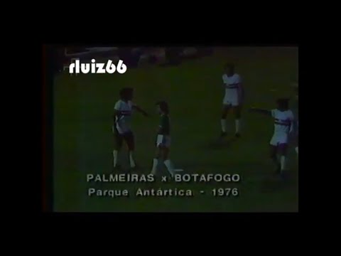 Palmeiras 4 x 0 Botafogo SP - 1976 - Narração José Carlos Cicarelli