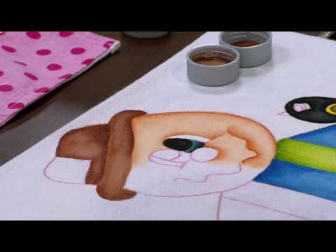 Mulher.com - 01/06/2016 - Pintura em tecido - Silvia Camiloti  PT1