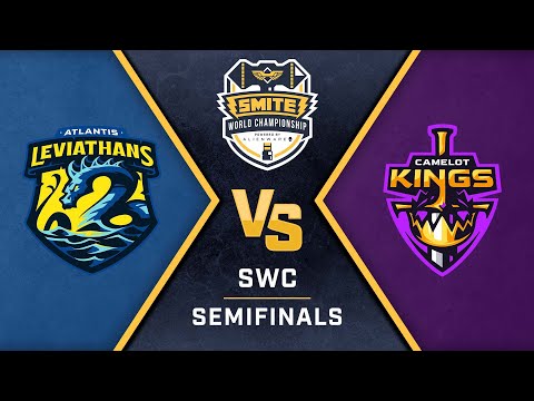 SMITE World Championship Season 8 Semifinals ATLANTIS LEVIATHANS VS CAMELOT KINGS