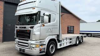 Cami&atilde;o porta-autom&oacute;veis Scania R620-V8 Machinery Transport - Schuifplatteau, Body 3 year old | Imagem 4 - Autoline