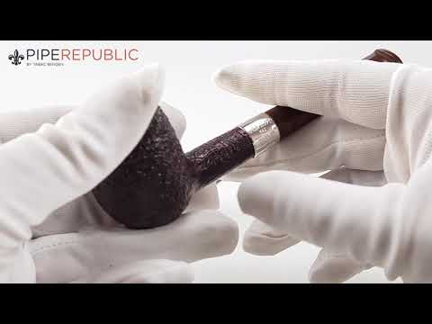 Ashton XX Pfeifen Brindle Billiard dunkelbraun Einzelstück