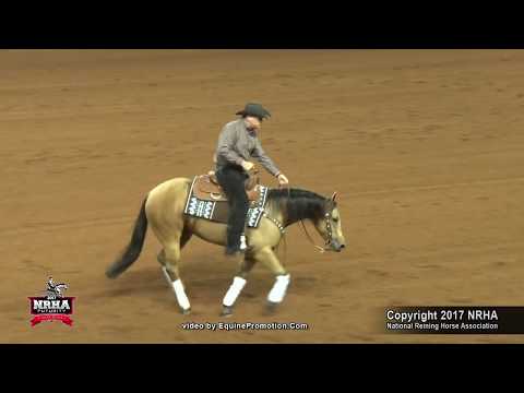 Spook In Sparks ridden by Sean Pulley  - 2017 NRHA Futurity (Open Futurity, First Go)