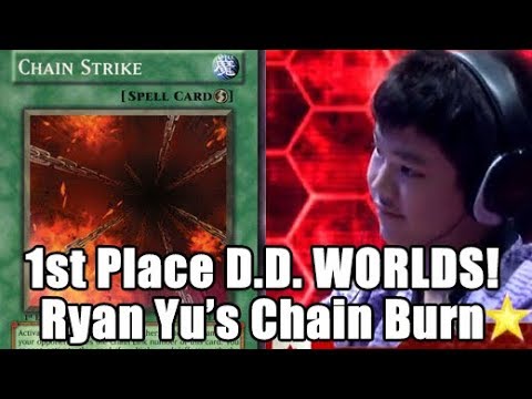 1st Place Dragon Duel Worlds 2017 Ryan Yu's Chain Burn Deck List!