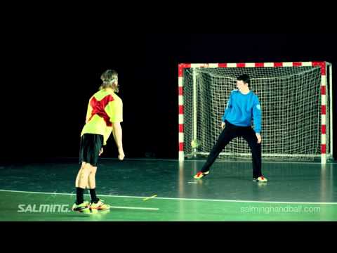 Salming Handball 7-Meter-Wurf - Gegendreher