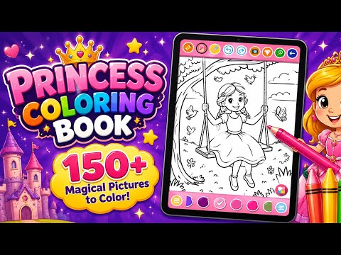 Princess Coloring Book Games
