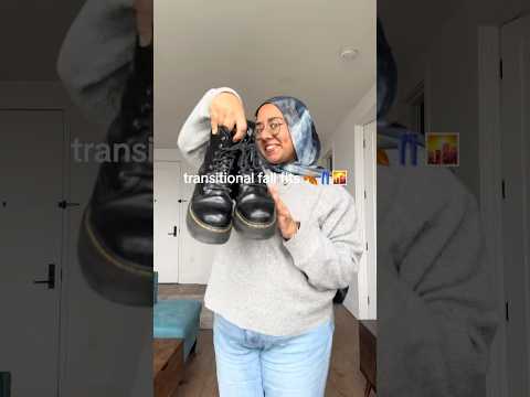 The weather in nyc has been perfect! Can’t wait to pull out all my fall fits!! #fashion #hijabstyle