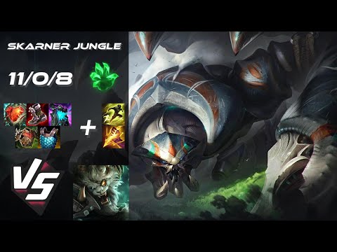 JUNGLE Skarner vs Rengar - EU Challenger Patch 15.1