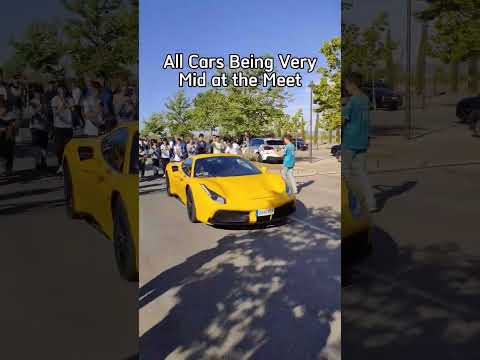 Thumbnail for Land Rover Santana appears out of nowhere at car meet...#carmeet #viral #cars #shorts #car #ferrari by Ferrari, Land Rover, Car