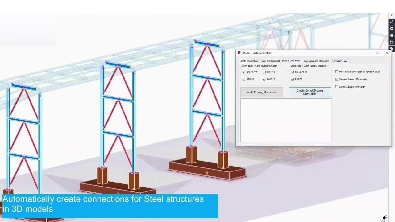 Automation Tool for Steel Modelling and Drawing