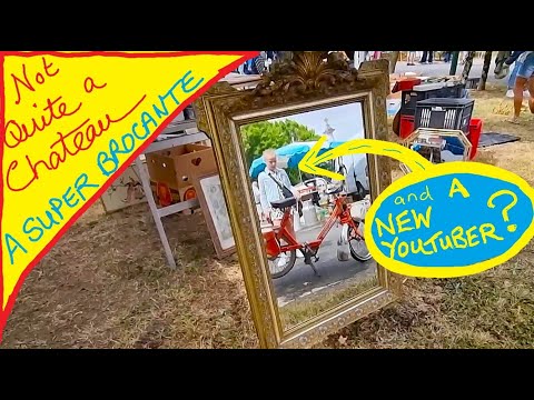 Not Quite a Chateau DIY 328 - A Brilliant Brocante even in the Rain - and An Aspiring Youtuber