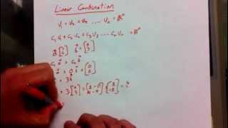 Linear combination and span