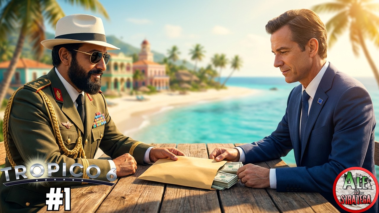UN'ISOLA TRIANGOLARE || TROPICO 6 gameplay ITA || LOBBYSTICO #1