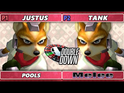 Double Down 2022 - Justus (Fox) Vs. Tank (Fox) SSBM Melee Tournament