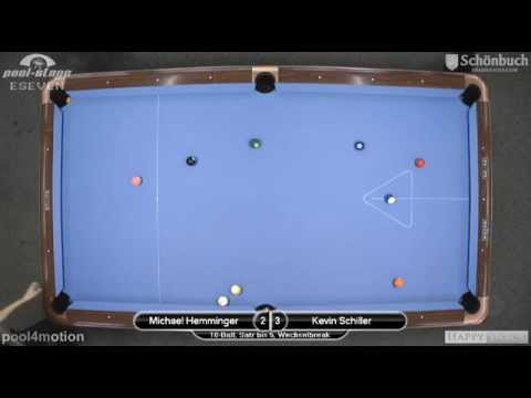 Regio Cup 2011 Hemminger-Schiller, 10-Ball, Pool Billard