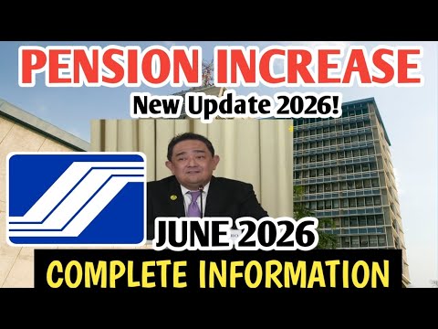 SSS PENSION INCREASE NEW UPDATE 2026.