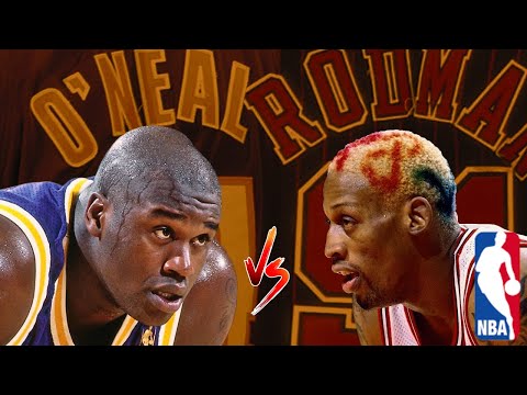 Shaquille O'Neal vs Dennis Rodman Momentos de Fúria