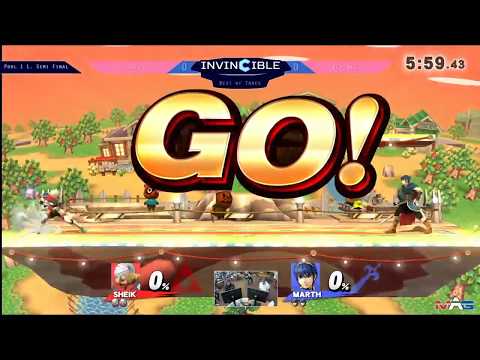 Dro VS Reptale - Pools 1 - Losers Semis - Invincible w/ SSB4