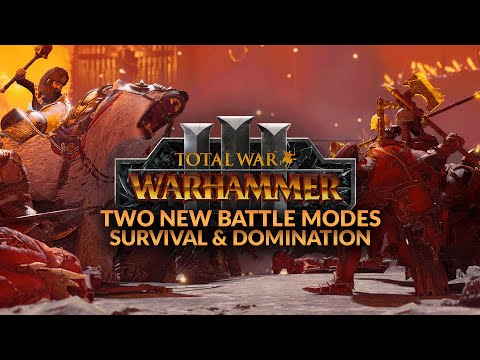 TWO NEW BATTLE MODES REVEALED - Survival & Domination Details & Thoughts (TOTAL WAR: WARHAMMER 3)