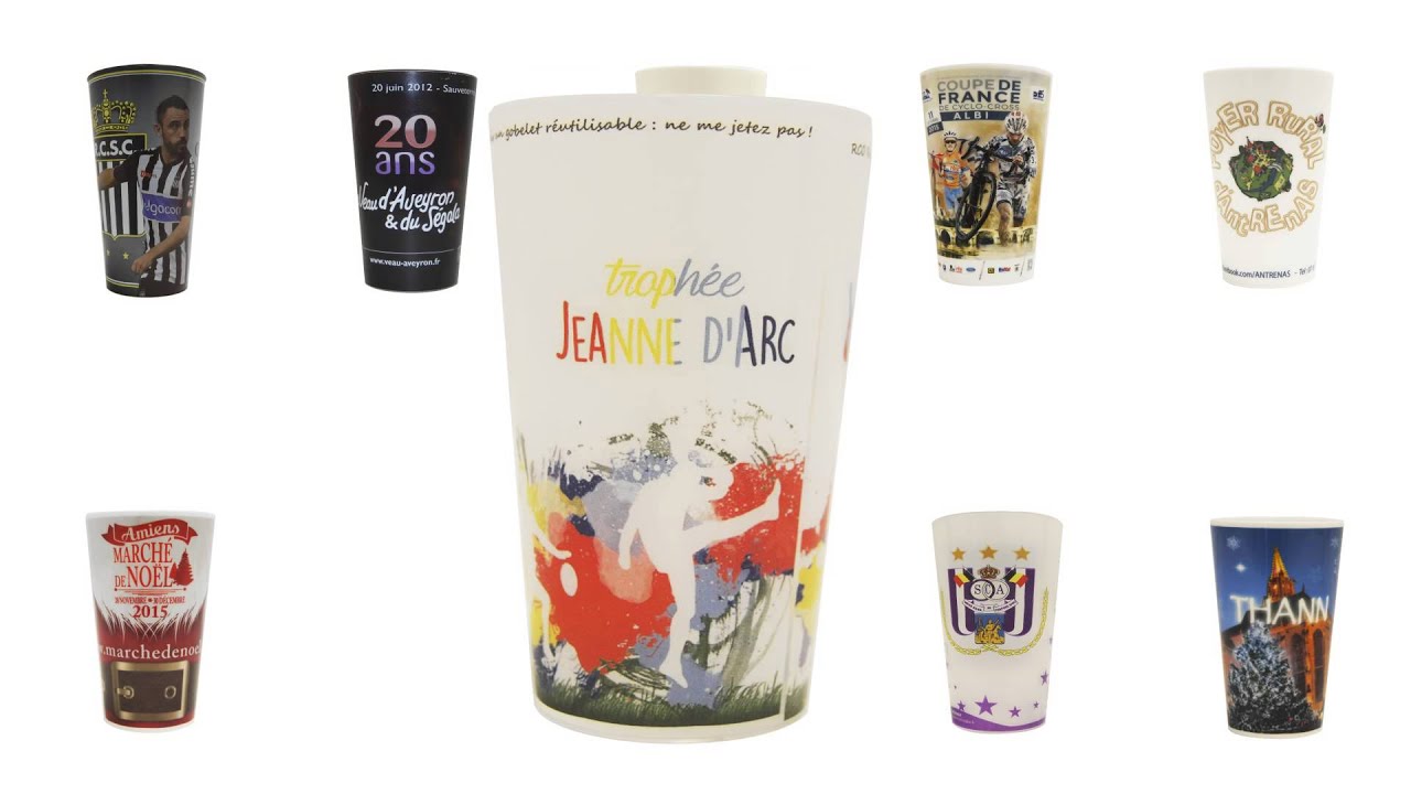 Thouy : Personnalisation de gobelets réutilisables