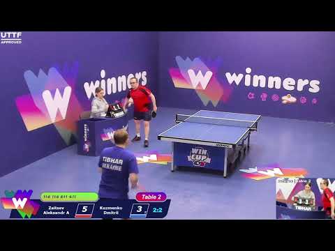 WINners CUP table 2  23.01 Zaitsev Aleksandr A - Kuzmenko Dmitrii  15:00