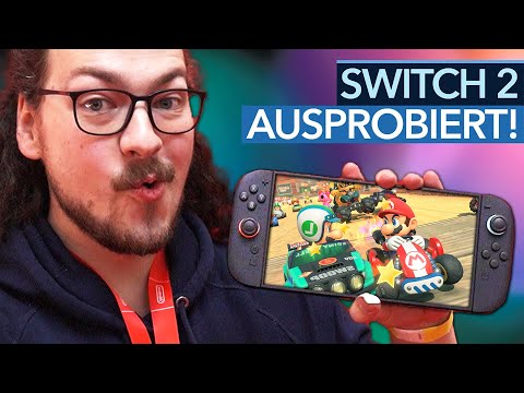Video Thumbnail: Switch 2 ausprobiert: Preis, Spiele, Release-Datum & Ersteindruck!