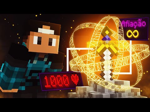 A LENDÁRIA ESPADA DE DANO INFINITO DO MINECRAFT
