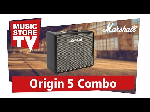 Marshall Origin 5C Combo Guitar Amp Demo (english)