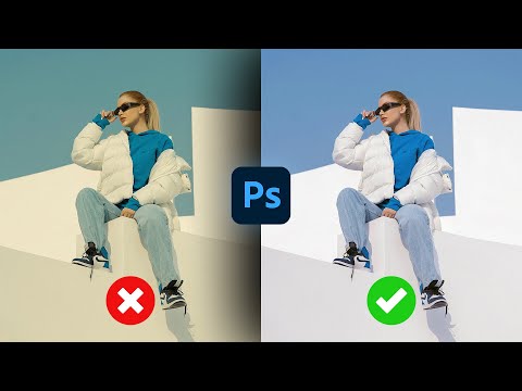 1-Minute Photoshop - Advanced Color Correction in Photoshop!