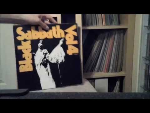 Very Rare 1970`s UK Prog Rock Records - With Original `Master of Reality` Poster `Black Sabbath`