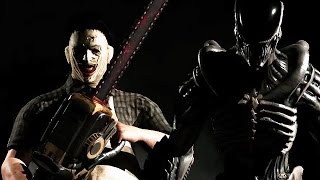 MORTAL KOMBAT X - Alien and Leatherface Trailer