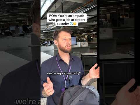 Oh so that’s why it’s like this #airportsecurity #travel #airportlife #comedysketch #comedy