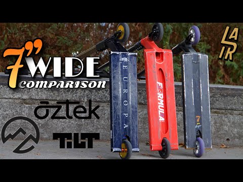 7" WIDE DECK COMPARISON | North vs Aztek vs Tilt