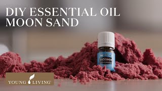 DIY Essential Oil Moon Sand | Young Living Essential Oils