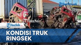 Kondisi Truk yang Mengalami Kecelakaan Maut di Boyolali: Sudah Remuk Tak Berbentuk
