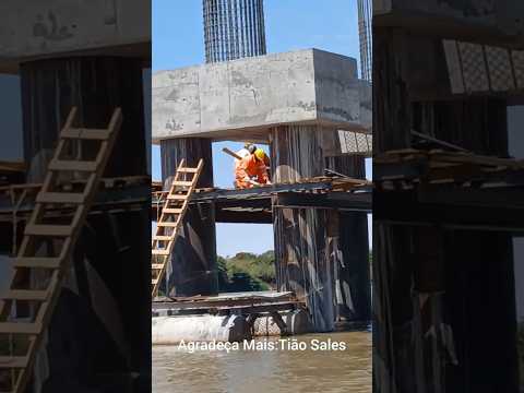DÉCIMA PRIMEIRA VISITA AS OBRAS DA PONTE ENTRE MANGA À MATIAS CARDOSO MG