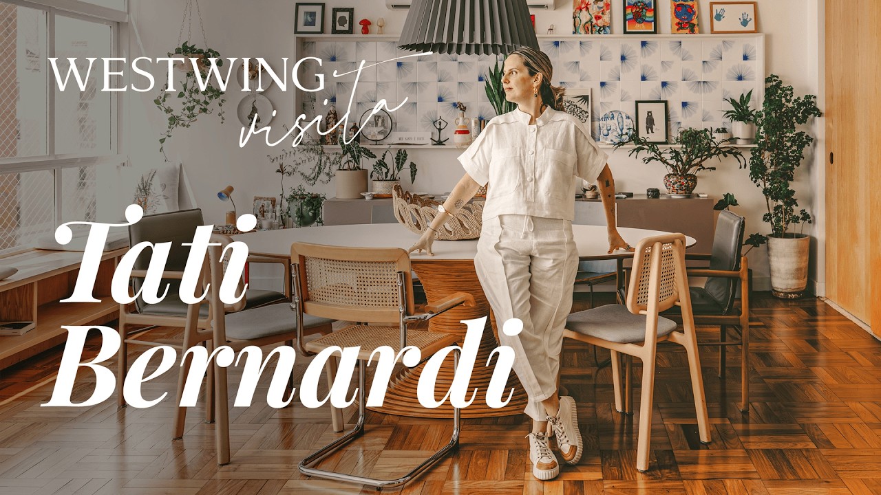 TOUR por APARTAMENTO da ESCRITORA Tati Bernardi em HIGIENÓPOLIS | Homestories #WestwingBR