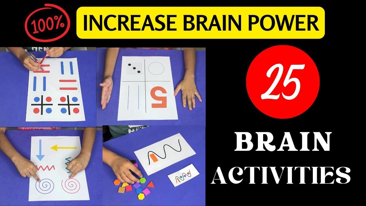 25 Brain gym Activities For Kids | Brain Gym (Memory Games Age 2+)