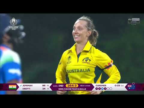 JEMIMAH RODRIGUES (127) BALL BY BALL-INNINGS VS AUSTRALIA WORLD-CUP SEMIFINAL 2025 #jemimahrodrigues