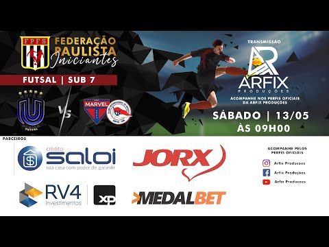 UNIÃO MAUÁ x MARVEL INTER - FUTSAL | SUB 7